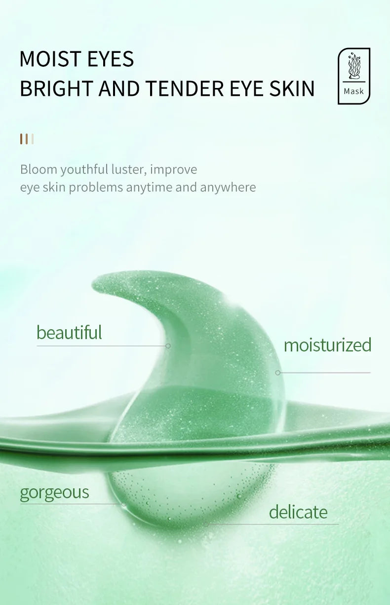 SADOER Crystal Collagen Eye Mask – Maschere Contorno Occhi Idratanti e Anti-Occhiaie (5/10/20 coppie)
