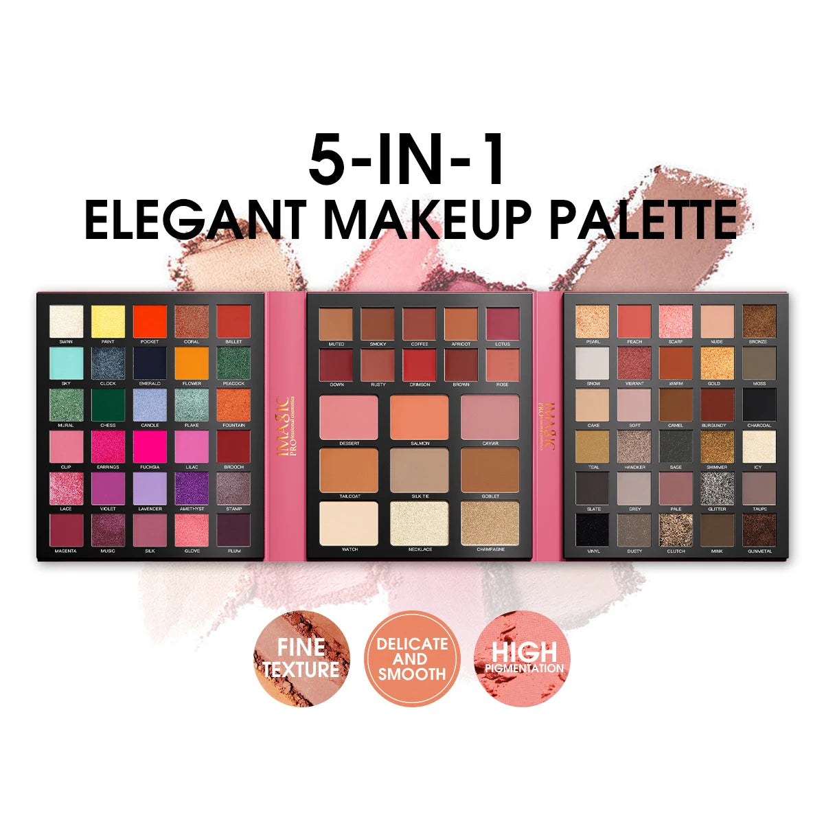 IMAGIC 79-Color 5-in-1 Makeup Palette