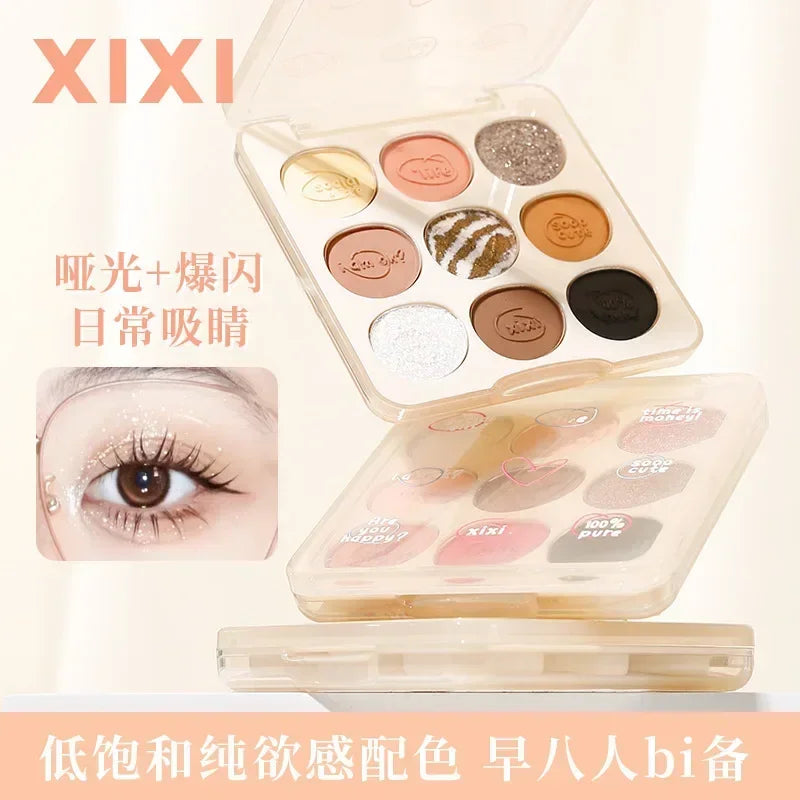 Xixi Graffiti Diary Nine-Color Eye Shadow Palette (3 varianti)