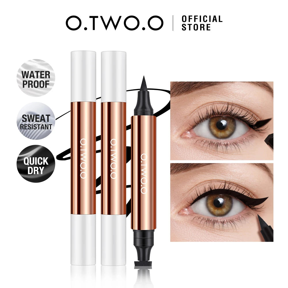 O.TWO.O Black Eye Liner Stamp – Waterproof Cat Eye Eyeliner