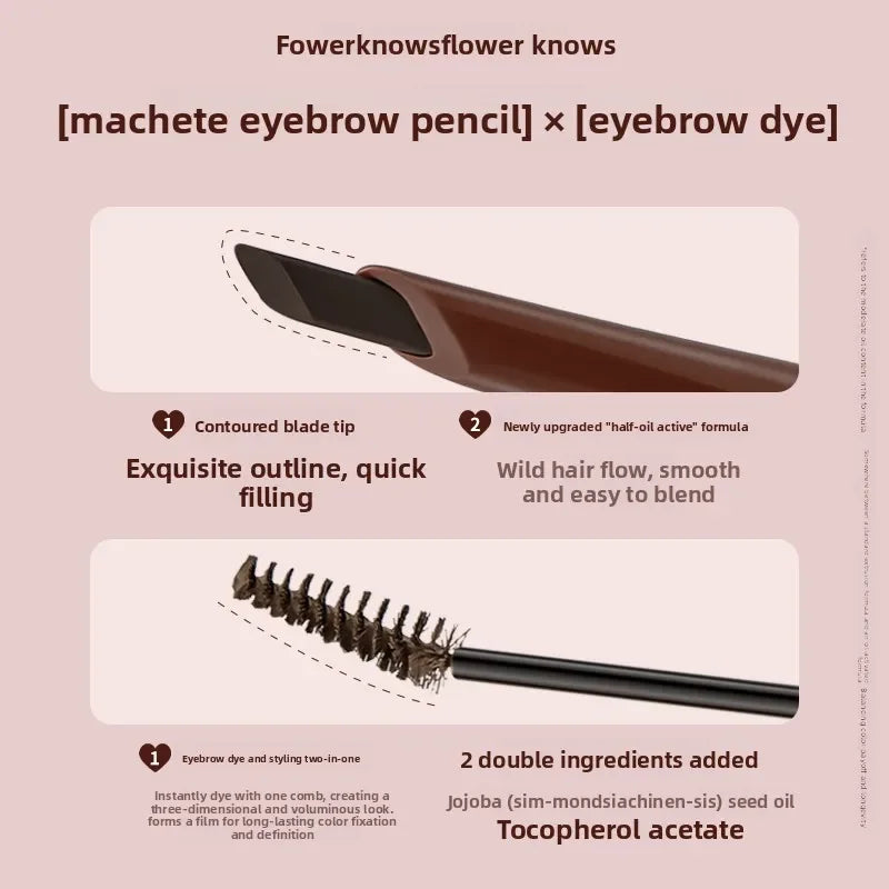Flower Knows The Sweetie Bear Dual-Ended Brow Gel & Pencil