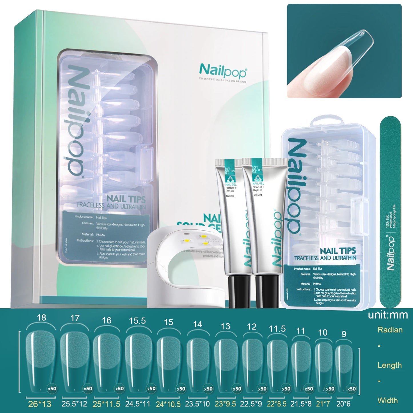 Nailpop Soft Gel Kit