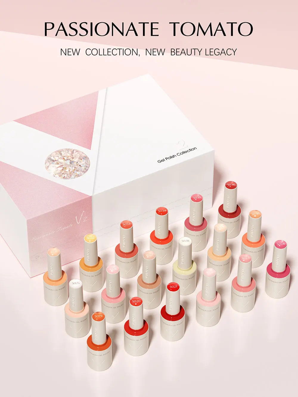 Venalisa VIP Nail Gel Polish Set – 10ml Bottles, Vegan, HEMA/TPO Free