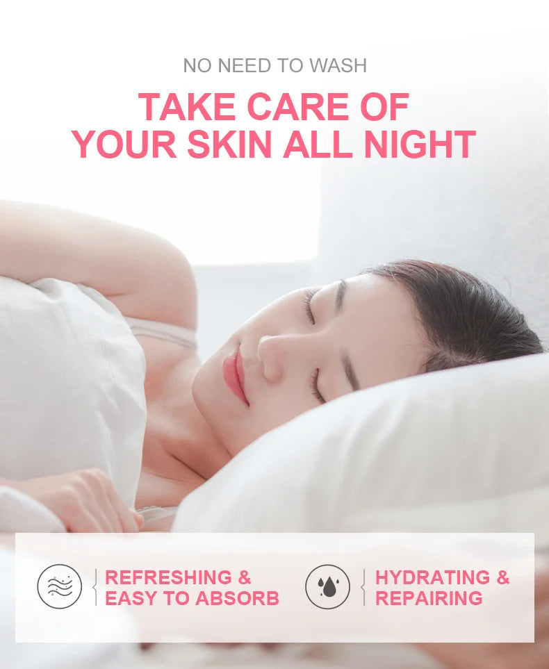 LAIKOU Sakura Sleeping Face Mask 7pz