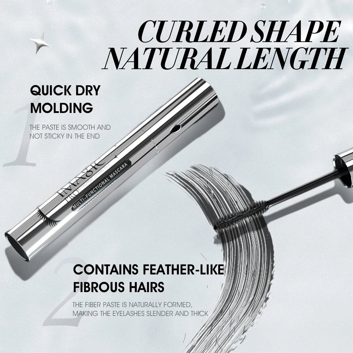 IMAGIC 4D Silk Fiber Waterproof Mascara