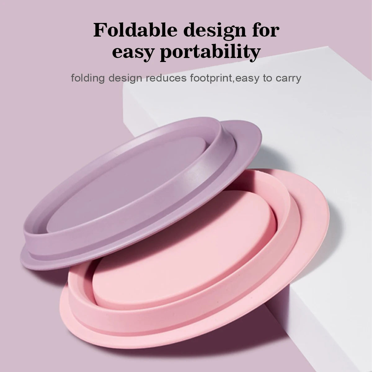 IMAGIC Silicone Makeup Brush Cleaner & Scrubber Box