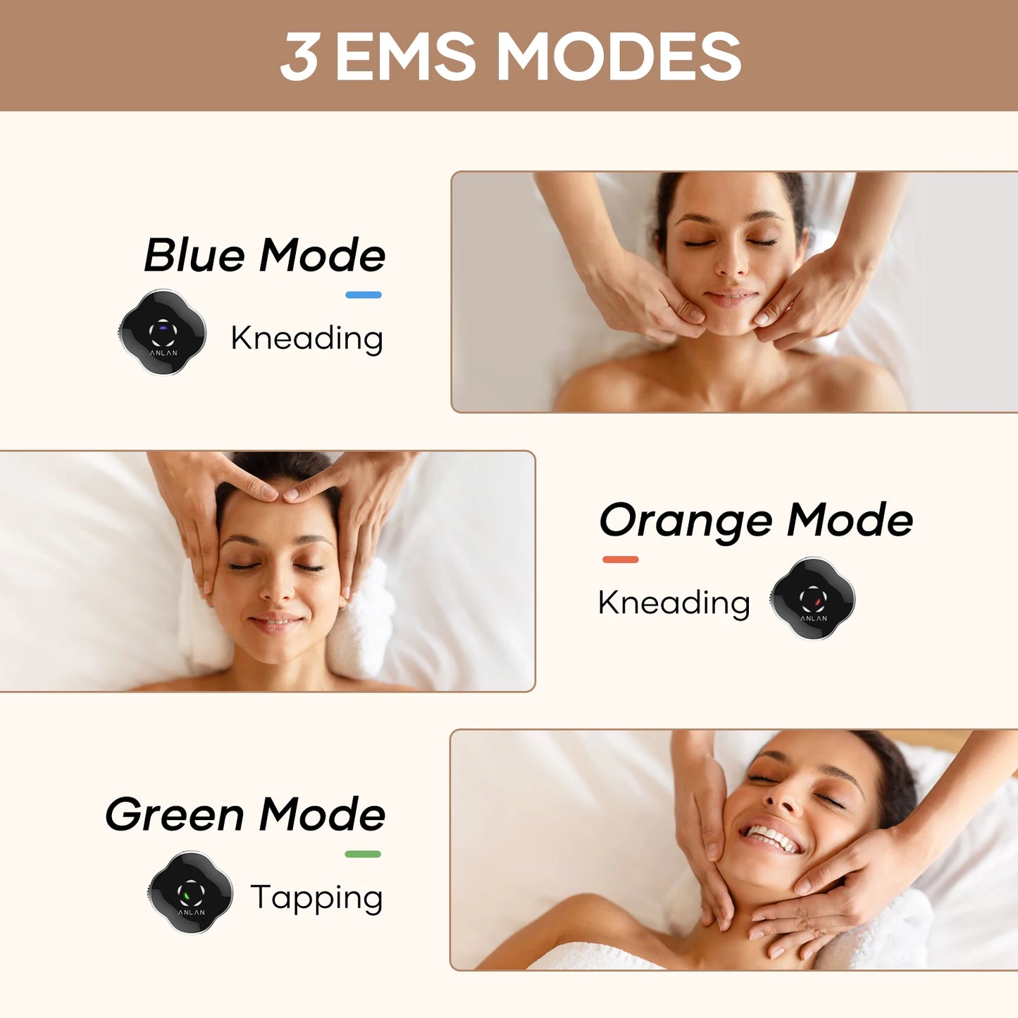 ANLAN EMS Facial Lifting Mask
