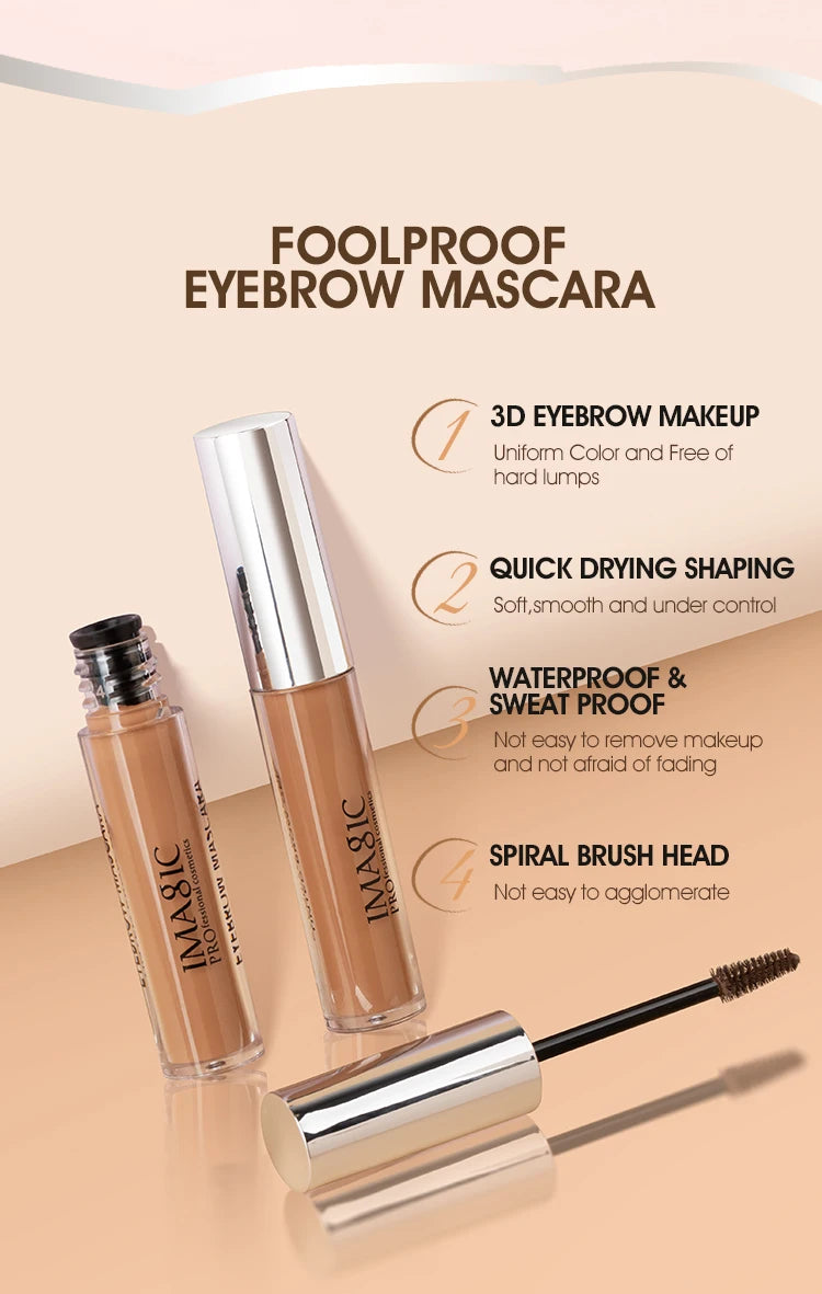 IMAGIC Eyebrow Gel Cream – 6 Colorazioni