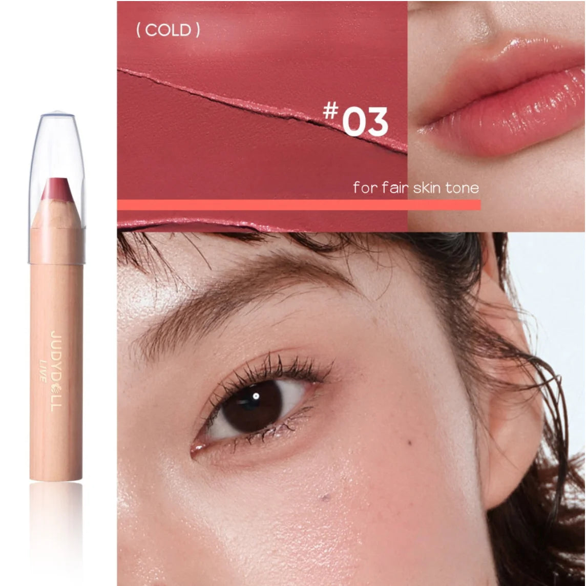 Judydoll Sport Chic Collection Lip & Cheek Butter Balm Pencil 4.5g