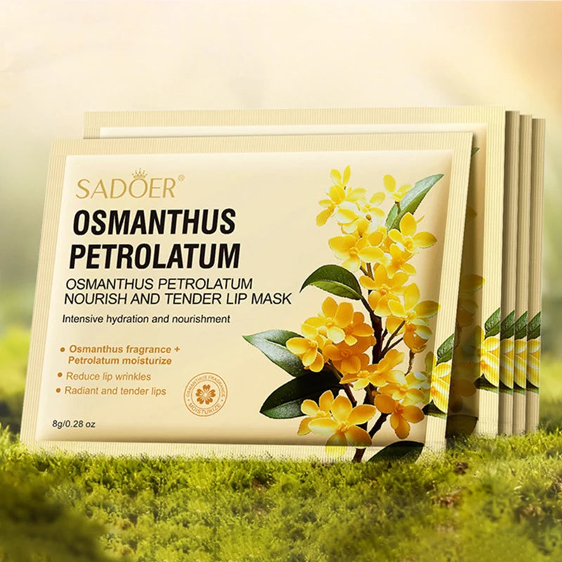 SADOER Osmanthus Crystal Collagen Lip Mask (5/10pz)