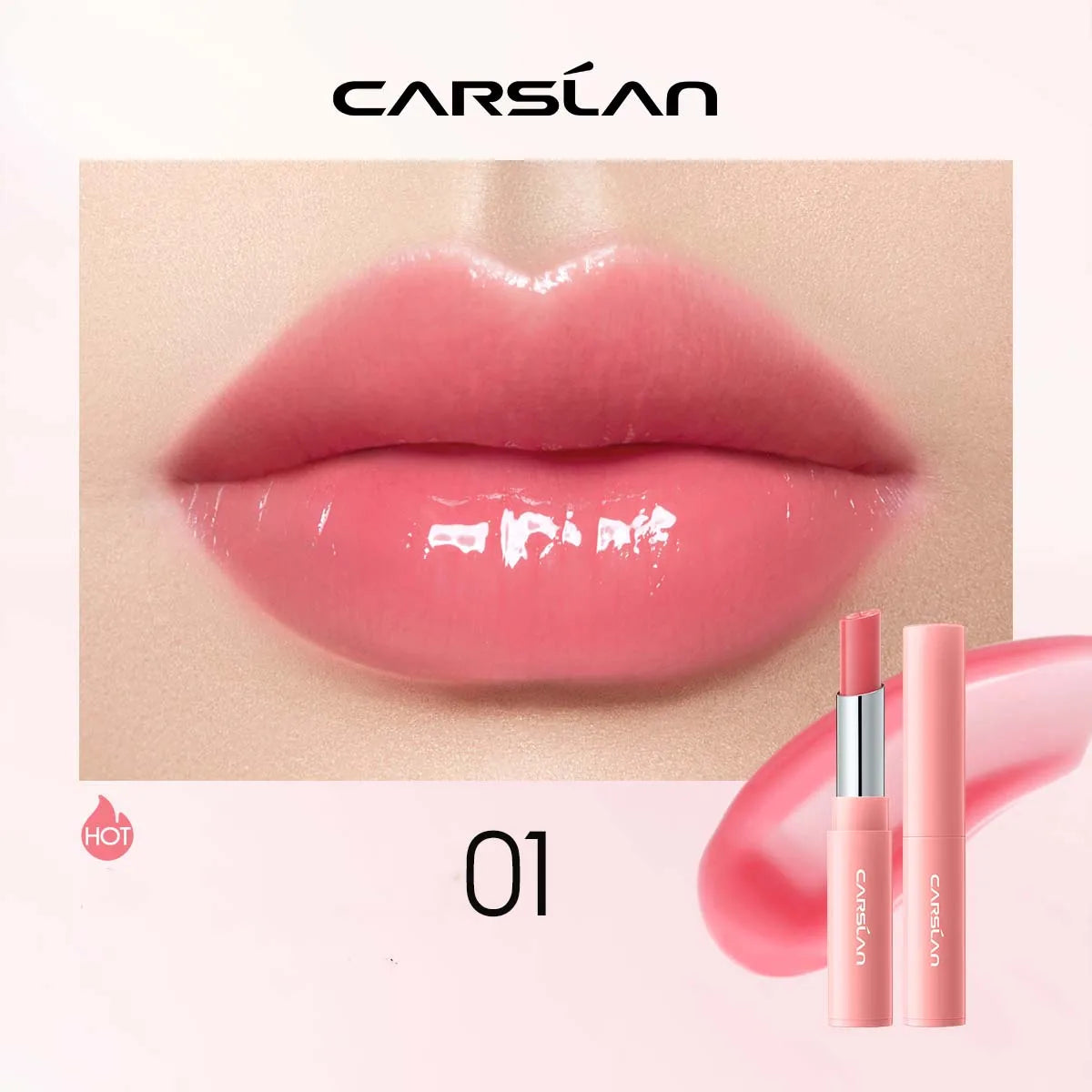 CARSLAN Flower Color Lip Balm – Balsamo Labbra Idratante