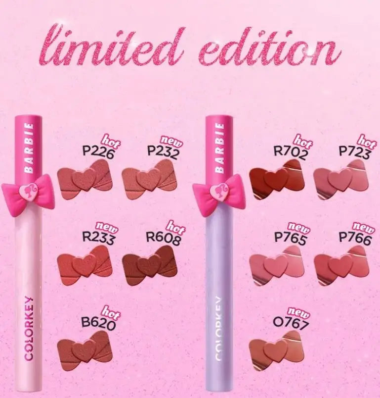 Colorkey x Elle Barbie Series – Velvet Matte Lip Glaze