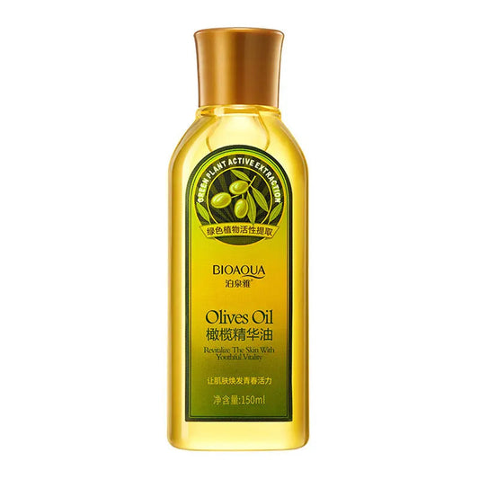 BIOAQUA Olive Essence Oil – Olio Multifunzionale per Viso, Corpo e Capelli