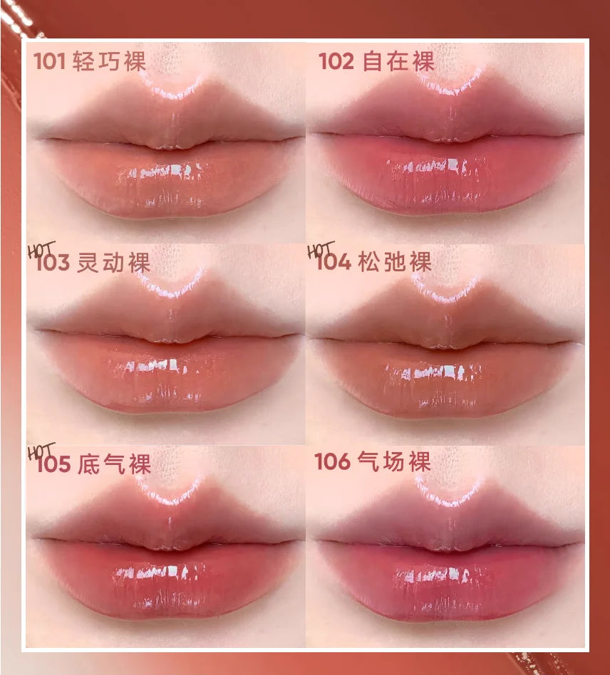Judydoll Stay Shine Lipstick – Nude Hydrating Lip Glaze