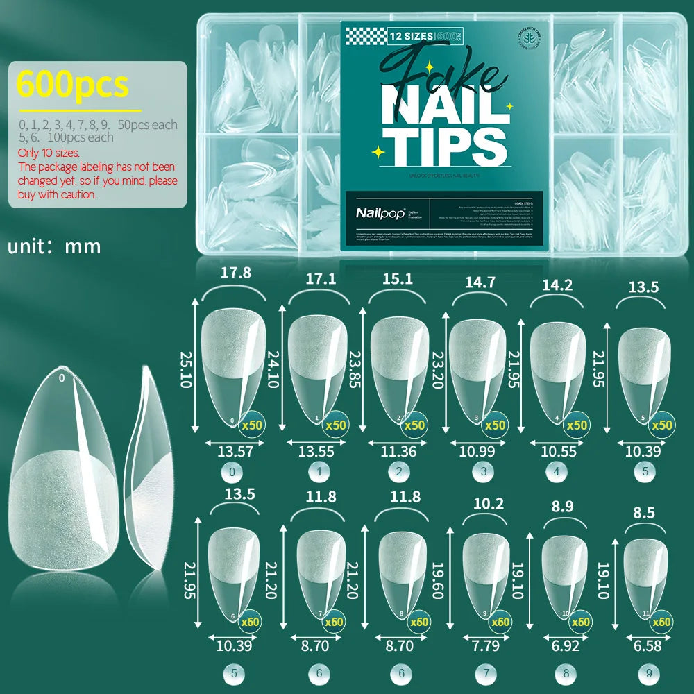 Nailpop Soft Gel X Nail Tips