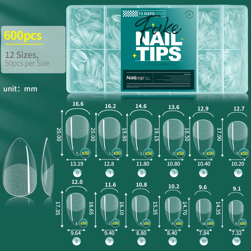Nailpop Soft Gel X Nail Tips