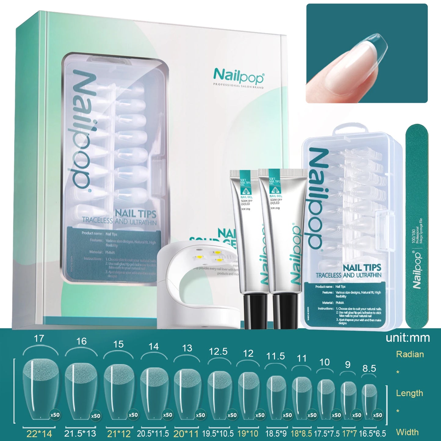 Nailpop Soft Gel Kit