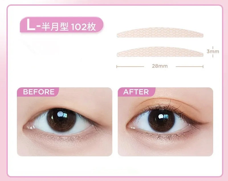 Colorkey Invisible Natural Eyelid Tape – Double Eyelid Sticker