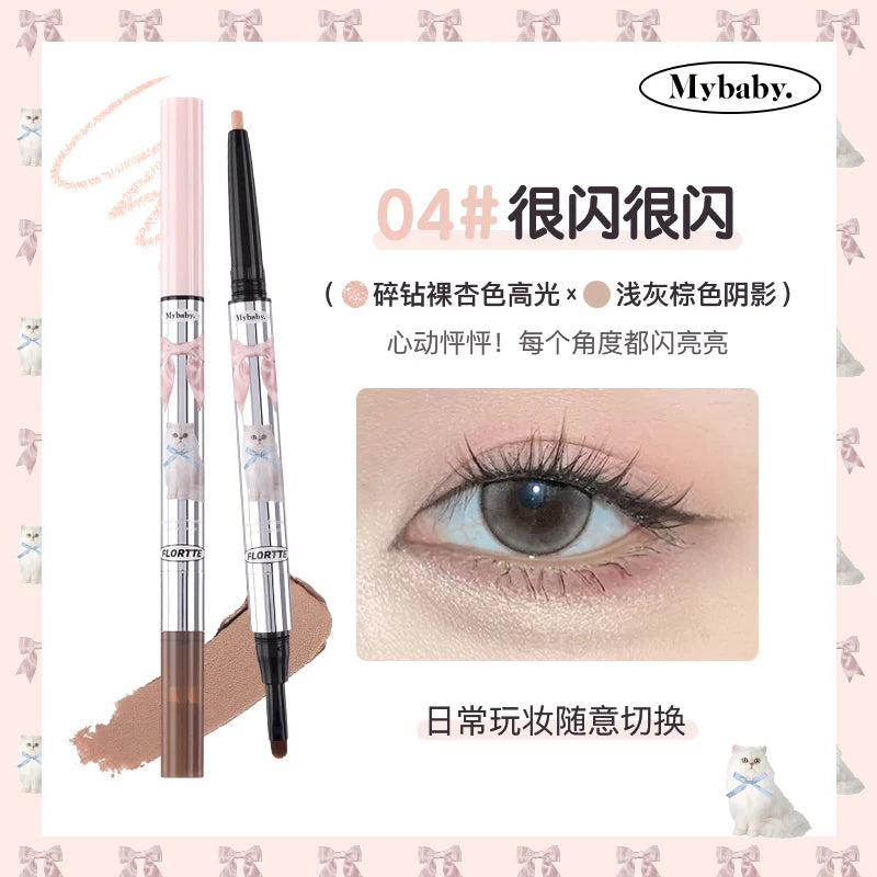 FLORTTE Mesmerizing Princess Double-ended Aegyo-sal Pencil 1g