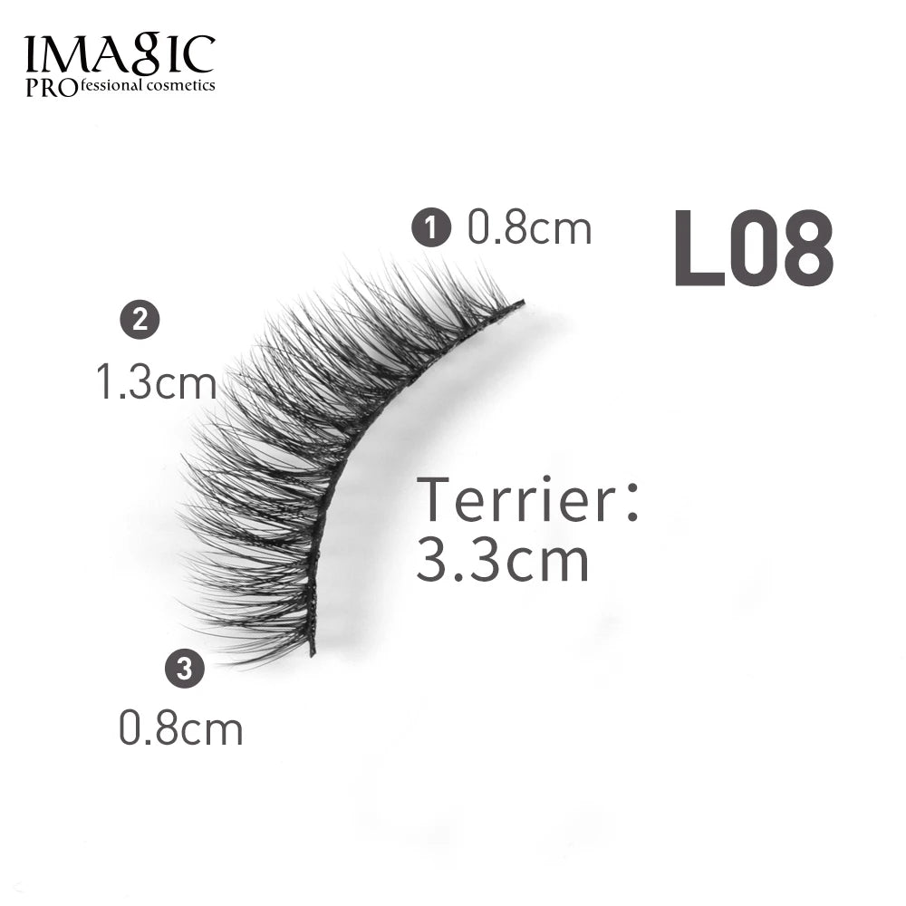 IMAGIC 3D Mink Effect Lashes – 10 Paia