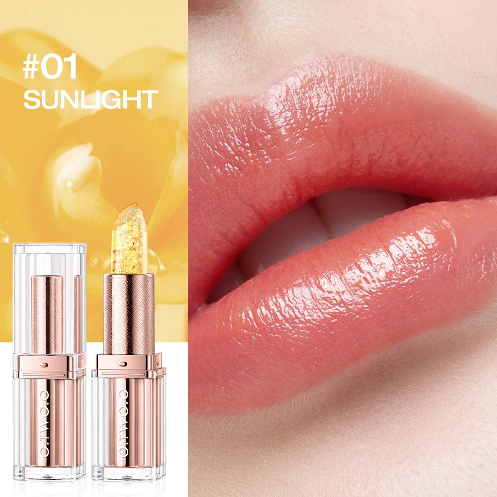 O.TWO.O Color Changing Lipstick – Lip Balm Glossy Shine
