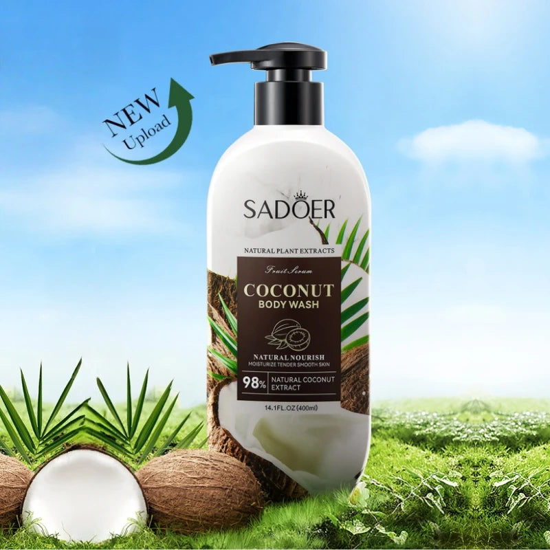SADOER Gentle Coconut Shower Gel 400ml