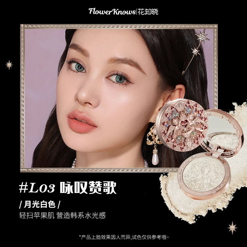 Flower Knows Little Angel Collection Relief Highlighter & Setting Powder 8g