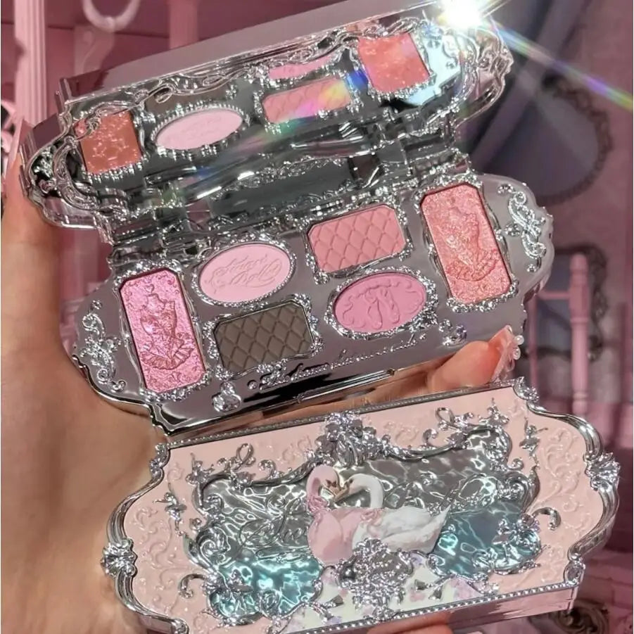 Flower Knows Swan Ballet Eyeshadow Palette 6.5g