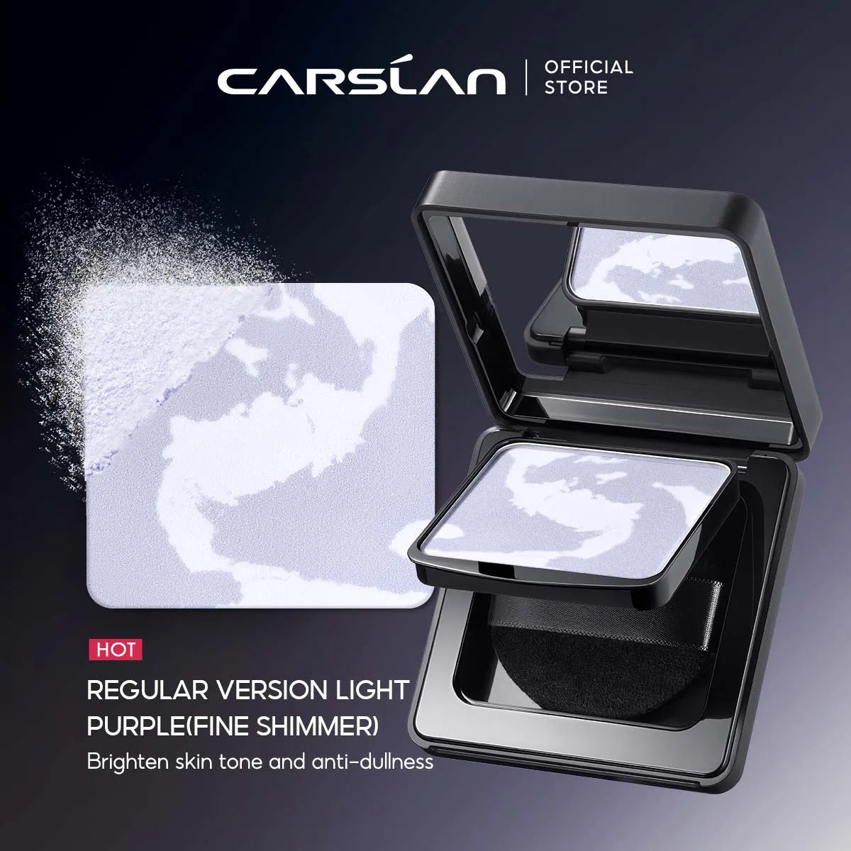 CARSLAN Stay Matte Pressed Powder – Cipria Compatta Opacizzante