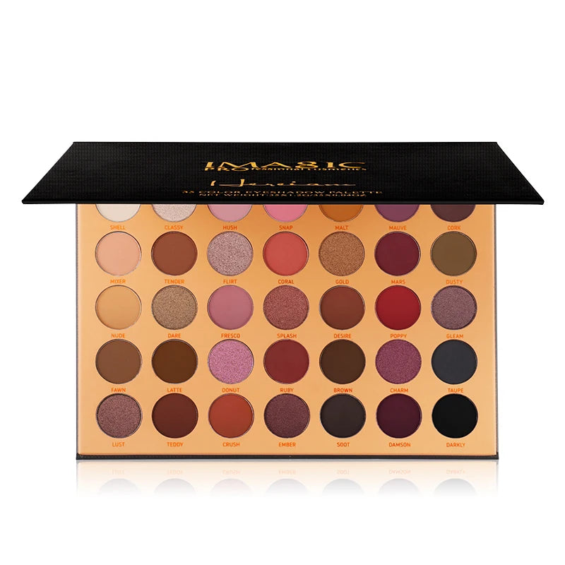 IMAGIC Professional 35-Color Eyeshadow Palette