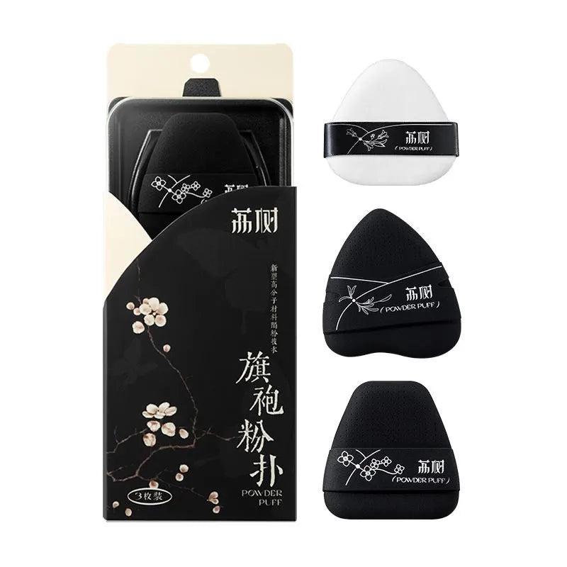 Lishu Set 3 Puff Chi-pao