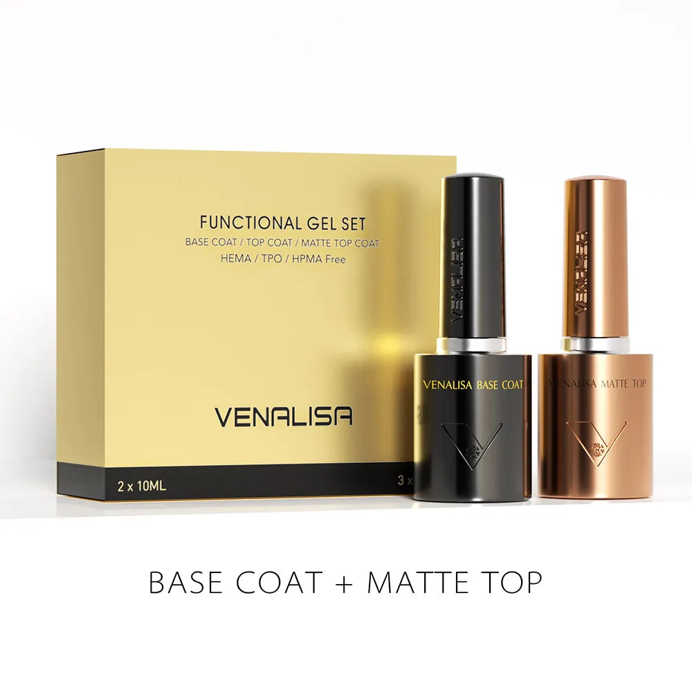 Venalisa 10ml HEMA/TPO Free Base & Top Coat