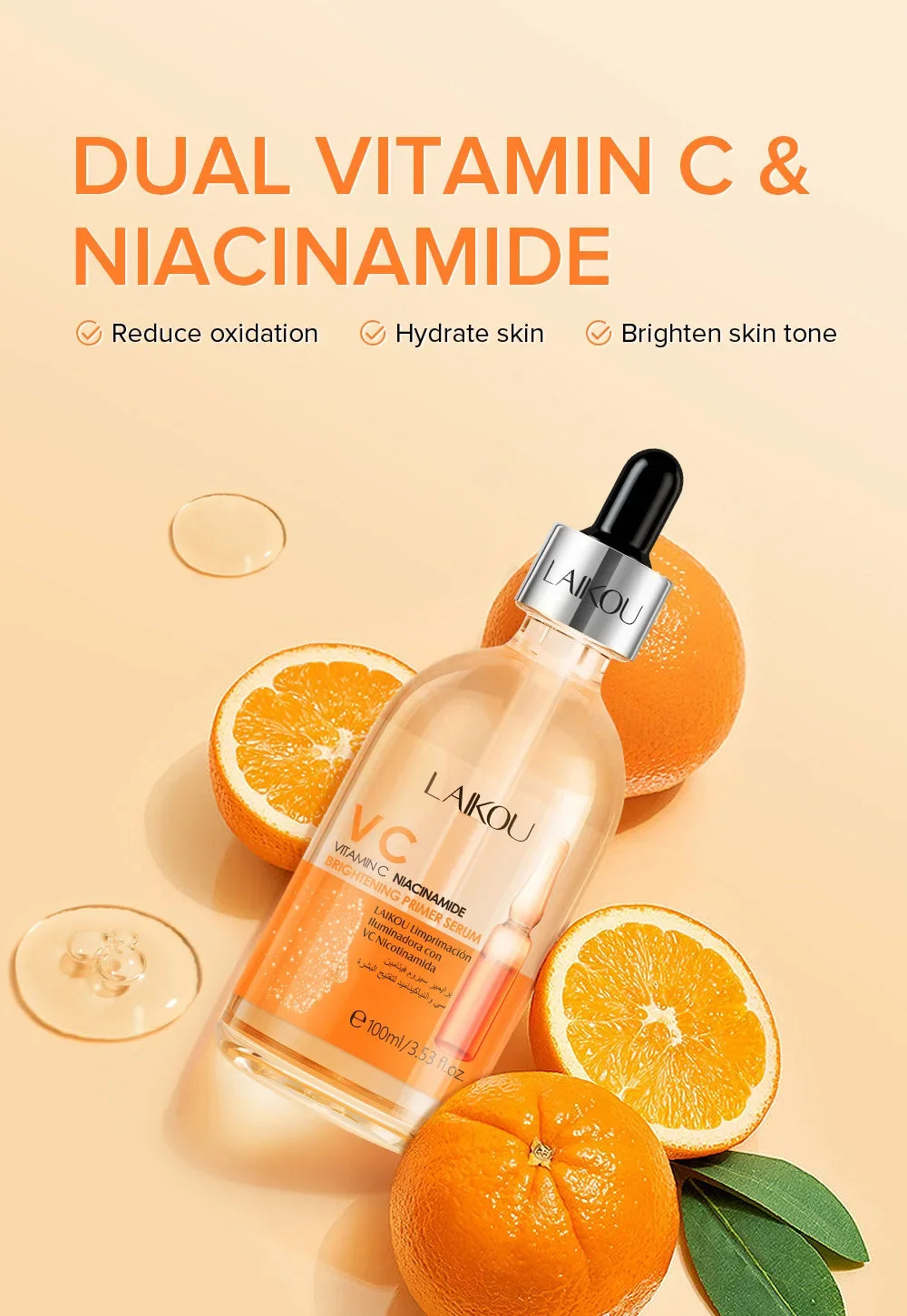 LAIKOU Face Serum Collection – Sieri Viso 100ml