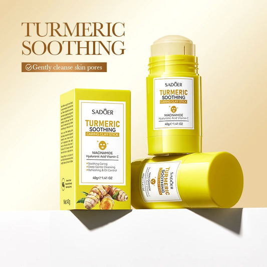 SADOER Turmeric Stick Mask – Maschera Viso all’Argilla alla Curcuma