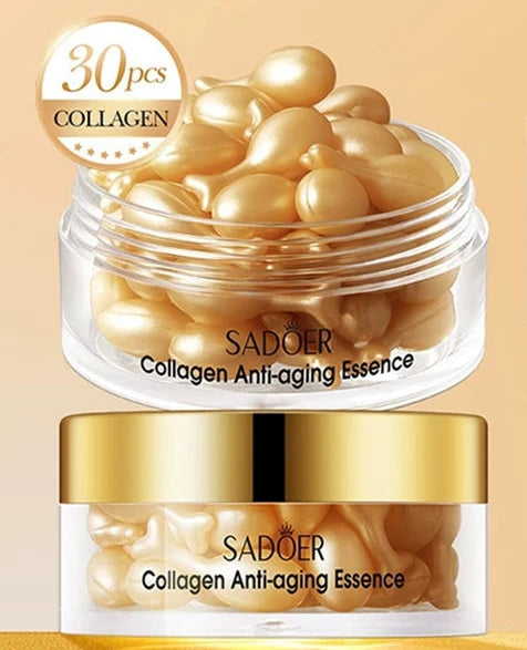 SADOER Anti-Wrinkle Collagen Face Serum Capsules 30pz
