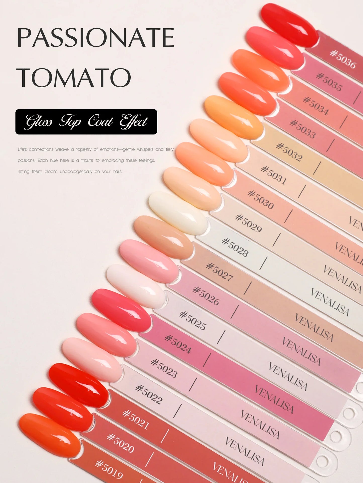 Venalisa VIP Nail Gel Polish Set – 10ml Bottles, Vegan, HEMA/TPO Free