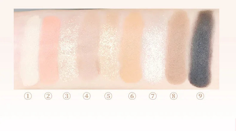 Xixi Graffiti Diary Nine-Color Eye Shadow Palette (3 varianti)