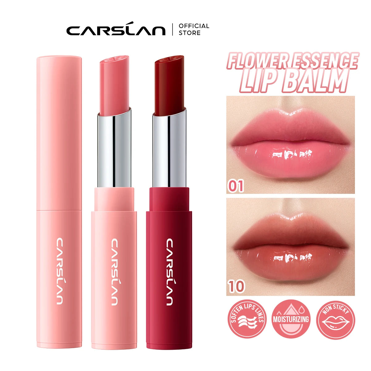 CARSLAN Flower Color Lip Balm – Balsamo Labbra Idratante
