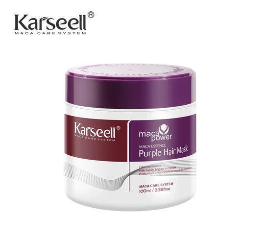 Karseell Purple Hair Mask – Maschera Viola Neutralizzante 100 ml