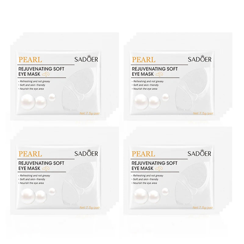 SADOER Crystal Collagen Eye Mask – Maschere Contorno Occhi Idratanti e Anti-Occhiaie (5/10/20 coppie)