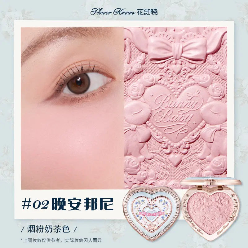 Flower Knows Bunny Garden Collection Rose Blush Powder