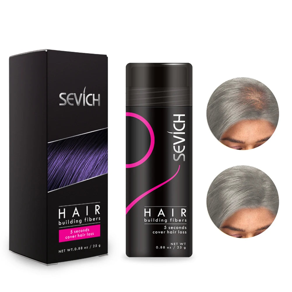 SEVICH Hair Building Fibers – Fibre per Capelli più Folti e Densi