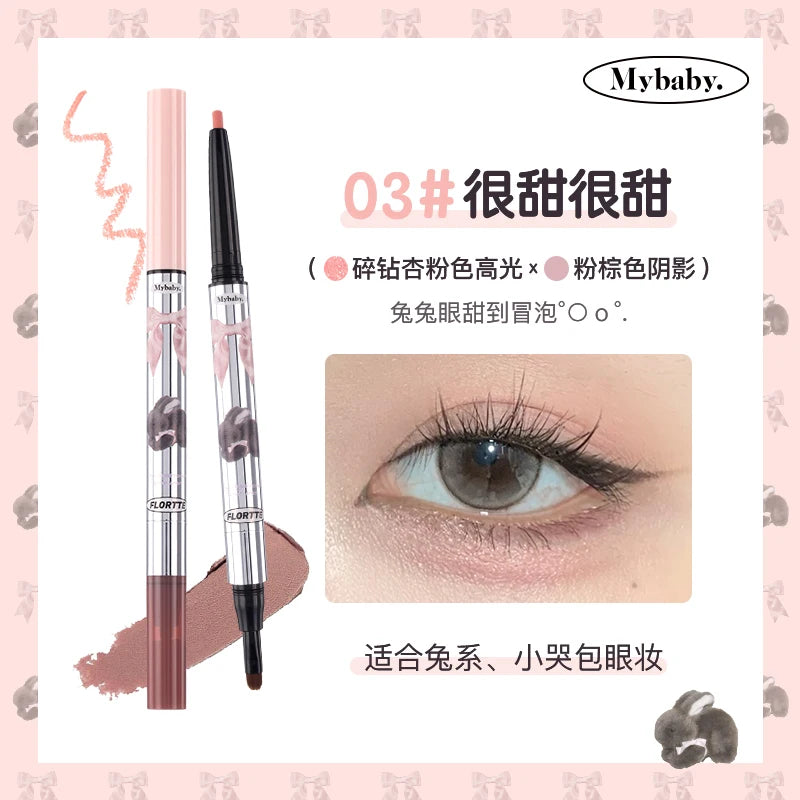 FLORTTE Mesmerizing Princess Double-ended Aegyo-sal Pencil 1g