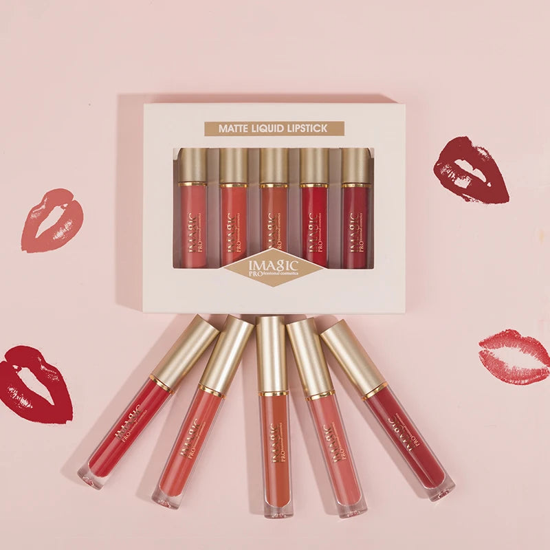 IMAGIC Matte Velvet Lip Gloss Set