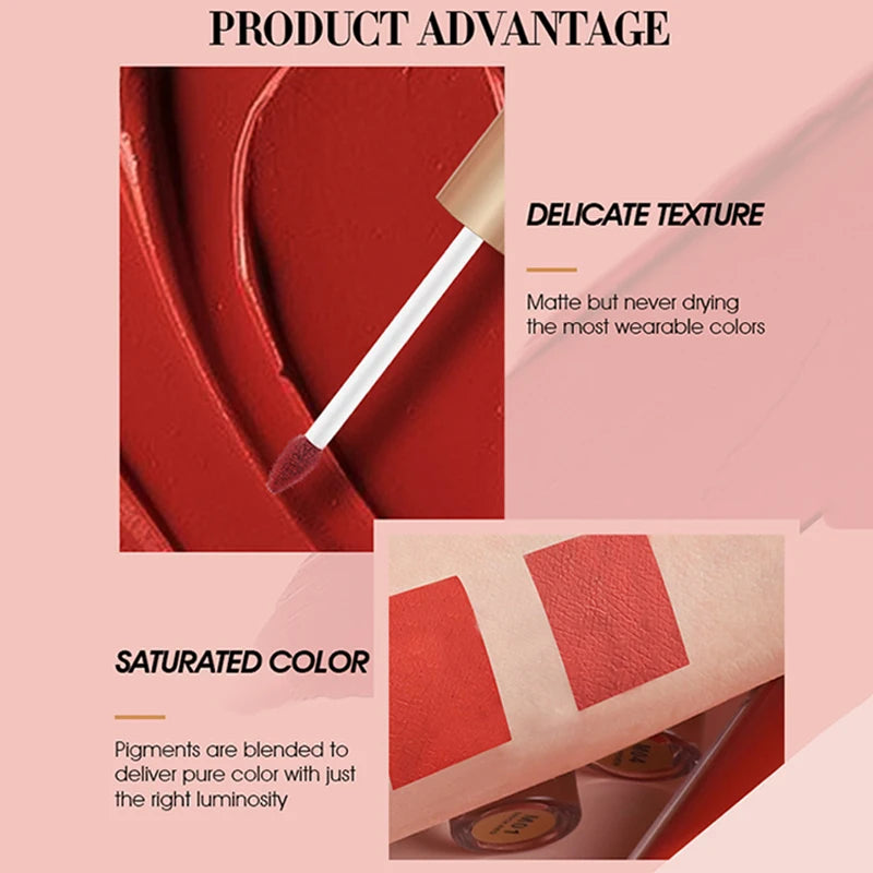 IMAGIC Matte Velvet Lip Gloss Set