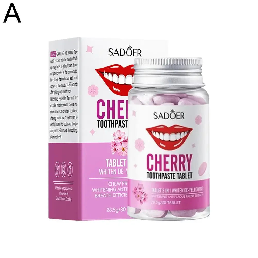 SADOER Dentifricio Solido in Compresse Multigusto (30 Compresse)