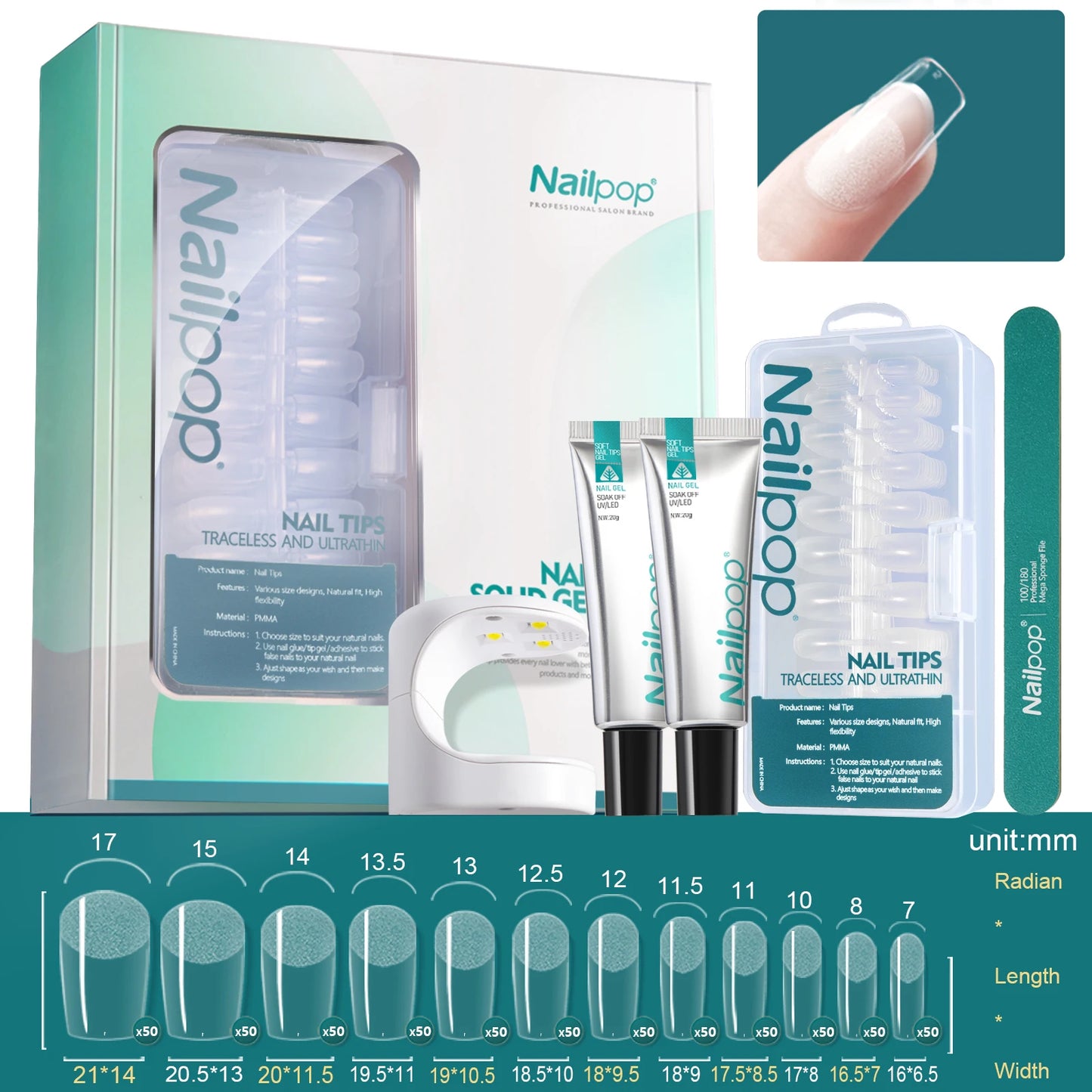Nailpop Soft Gel Kit