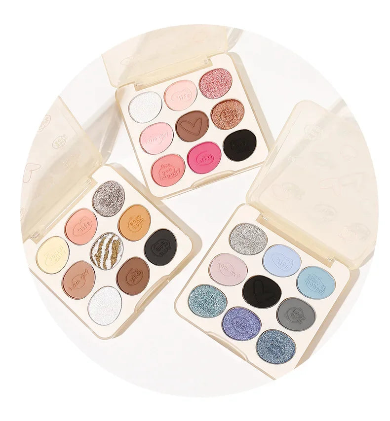 Xixi Graffiti Diary Nine-Color Eye Shadow Palette (3 varianti)