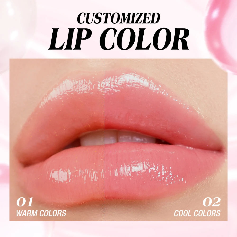 O.TWO.O Color Changing Lipstick – Lip Balm Glossy Shine 2pz