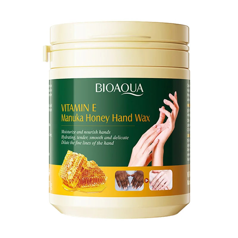 BIOAQUA Vitamin E Manuka Honey Hand Wax – Mani Morbide e Nutrit